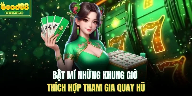 Bật mí những khung giờ thích hợp tham gia quay hũ