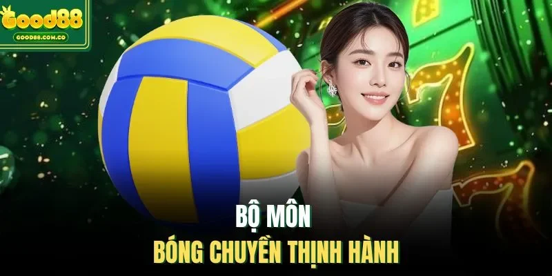 Bộ môn bóng chuyền thịnh hành 