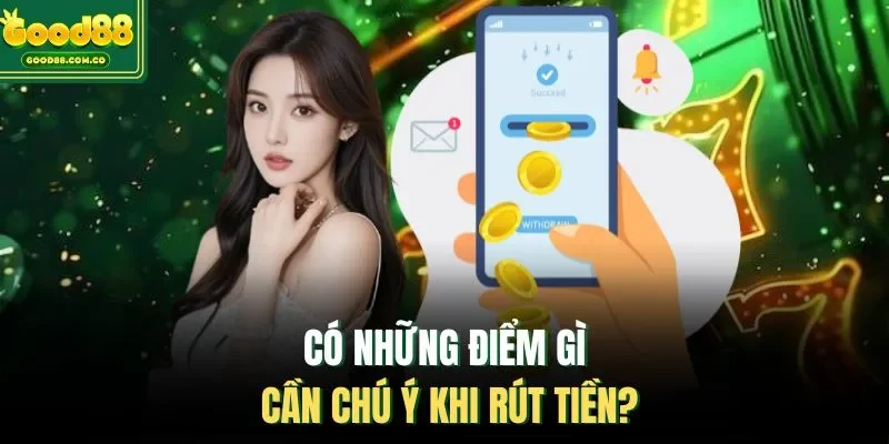 Có những điểm gì cần chú ý khi rút tiền?