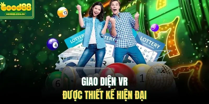 Giao diện VR được thiết kế hiện đại 